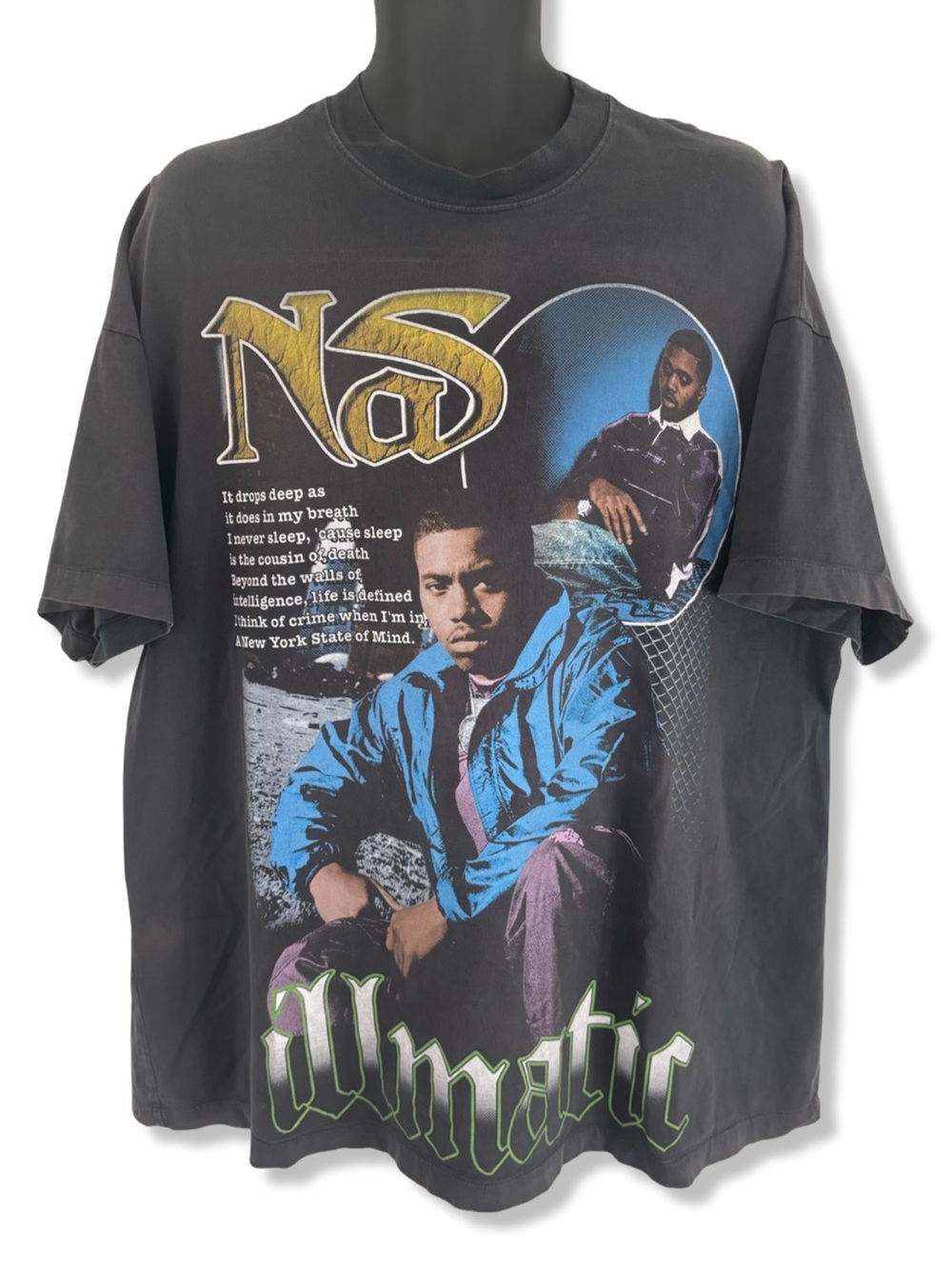 NAS 'Illmatic' Graphic Black T-Shirt